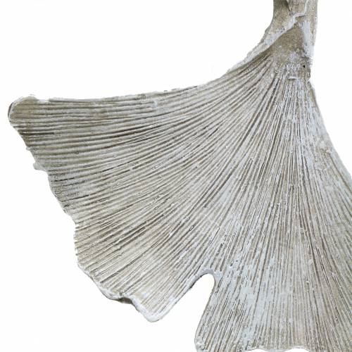 Produkt Dekoracja nagrobna liść miłorzębu do zawieszenia 10cm 3 szt