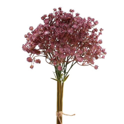 Floristik24 Gypsophila Gypsophila Gypsophila sztuczny fiolet 35cm 5szt