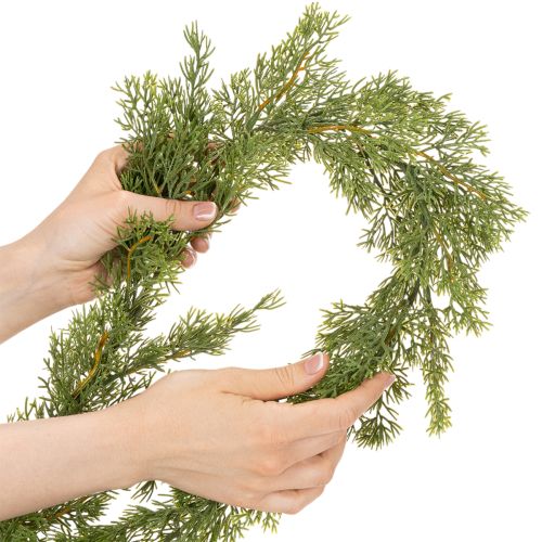 Girlanda ze sztucznej jodły na drzwi i okna, 200 cm | Floristik24.pl