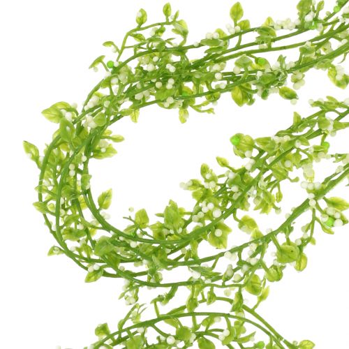 Floristik24 Girlanda roślinna z jagodami zielona L122cm