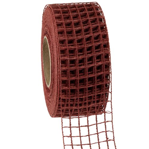 Produkt Taśma kratowa 4,5cm x 10m Bordeaux