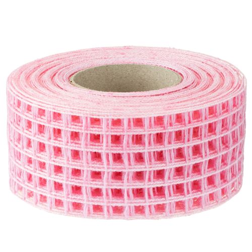 Produkt Taśma kratowa 4,5cm x 10m różowa