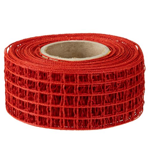 Produkt Taśma siatkowa 4,5cm x 10m czerwona