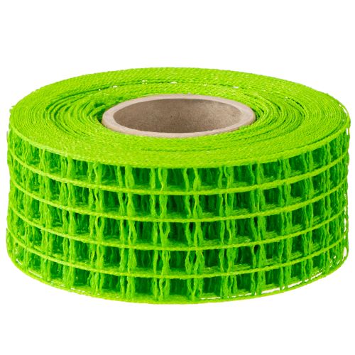 Produkt Taśma w kratkę 4,5cmx10m zielona