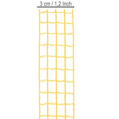 Taśma siatkowa dekoracyjna, różne kolory, 3 cm x 10 m, 7 sztuk | Floristik24.pl