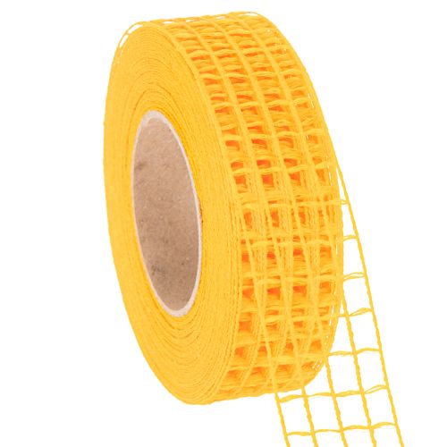 Taśma siatkowa dekoracyjna, różne kolory, 3 cm x 10 m, 7 sztuk | Floristik24.pl