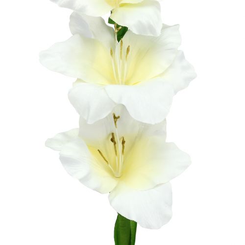 Produkt Gladiolus biały 86cm sztuczny