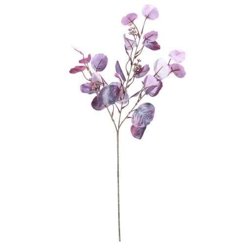 Produkt Glamour gałązka eukaliptusa eukaliptus sztuczny fioletowy 65cm 3szt