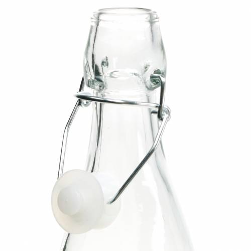 Produkt Dekoracyjna butelka butelka wazon szklany świecznik wys. 27cm 2szt