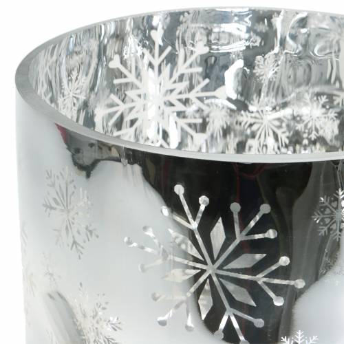 Produkt Dekoracja świąteczna Lampion Szklany Metaliczny Ø20cm H20cm