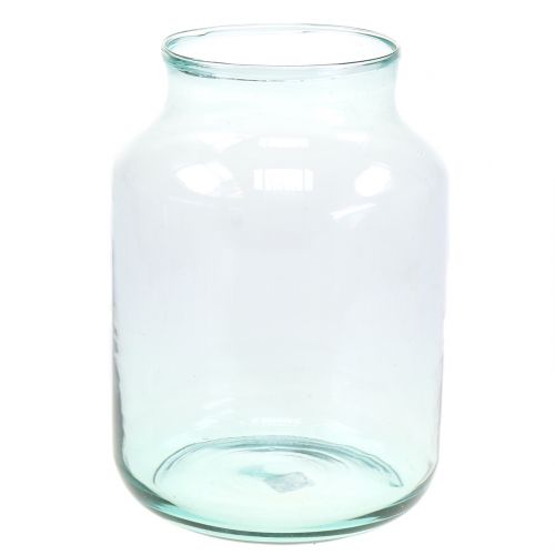 Wazon dekoracyjny szklany podłogowy Ø21cm W30cm