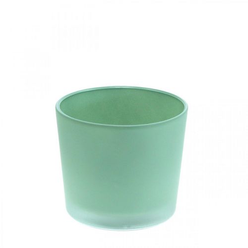Produkt Szklana doniczka zielona doniczka szklana wanna Ø10cm W8,5cm