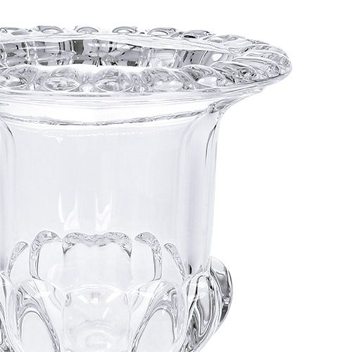 Floristik24 Szklany puchar Ø15,5cm H20cm