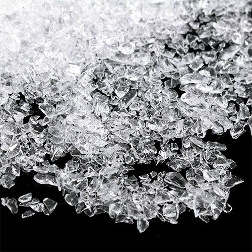 Floristik24 Kamienie szklane 1mm - 2mm kolor naturalny 2kg