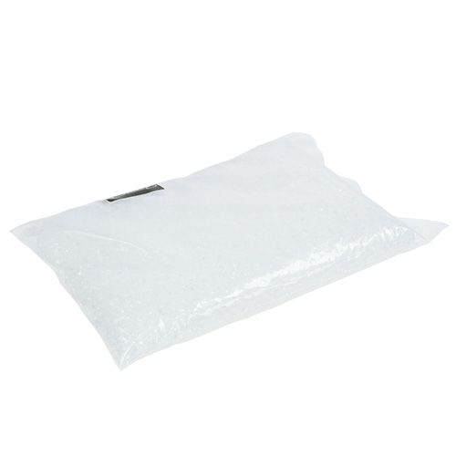 Floristik24 Kamienie szklane 2mm - 4mm kolor naturalny 2kg