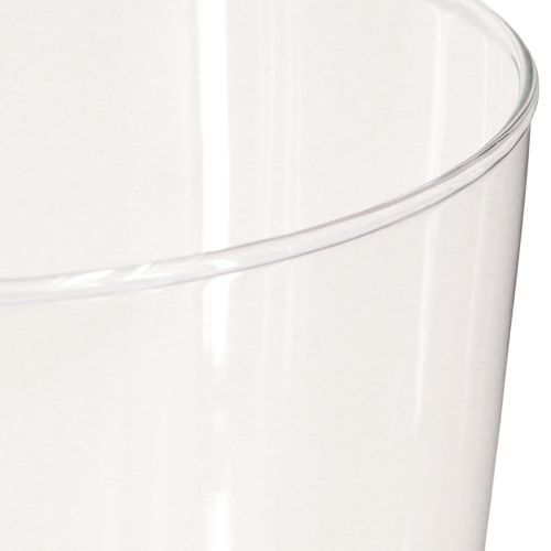 Produkt Wazon szklany stożkowy wazon na kwiaty transparentny Ø10cm H20cm