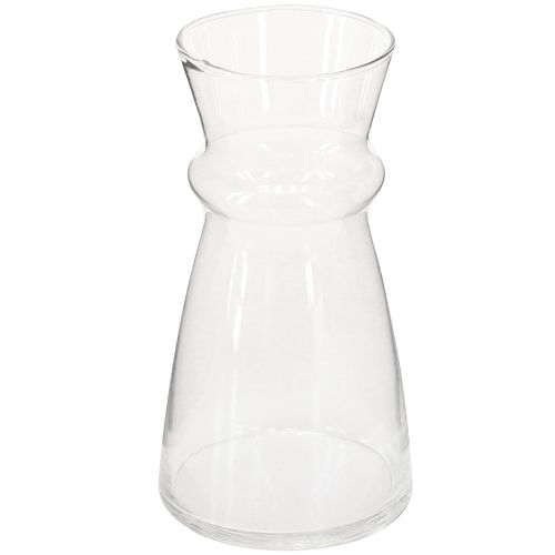 Wazon szklany wazon hiacyntowy wazon dekoracyjny transparentny Ø7cm wys.13cm
