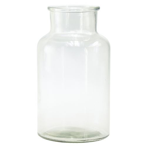 Produkt Wazon szklany butelka ozdobna apteka szklana retro Ø14cm W25cm