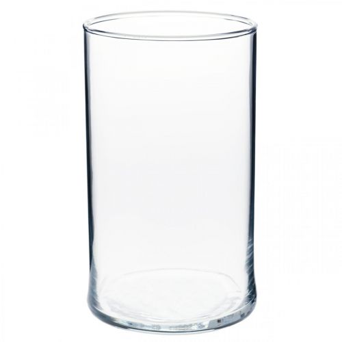 Produkt Wazon szklany przezroczysty cylindryczny Ø12cm H20cm