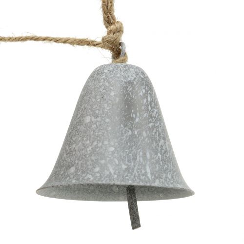 Produkt Girlanda dekoracyjna z dzwoneczkami szara 6cm