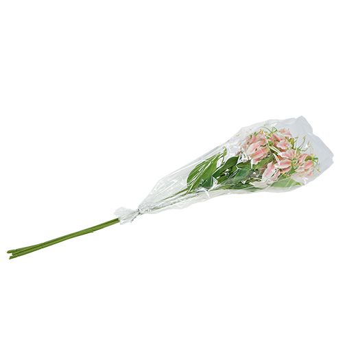 Floristik24 Gloriosa Pink-White sztuczna 84cm 3szt.