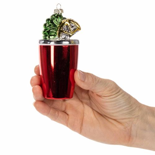 Mini dekoracje koktajlowe do zawieszenia na choince, 14 cm, 6 szt. | Floristik24.pl