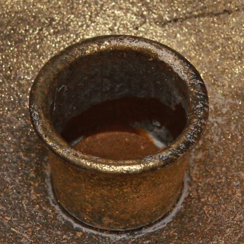 Floristik24 Ozdoba na filiżankę w kolorze złotym ze świecznikiem w kolorze starego złota Ø10cm W6,5cm