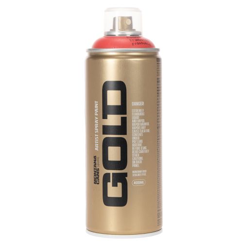 Malowany spray do powierzchni i dekoracji w kolorze malinowym Montana Gold Red 400ml | Floristik24.pl