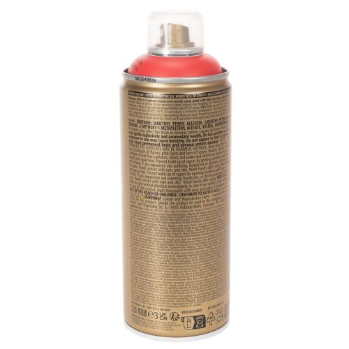 Malowany spray do powierzchni i dekoracji w kolorze malinowym Montana Gold Red 400ml | Floristik24.pl