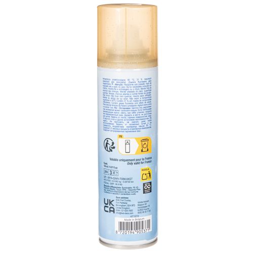 Złoty brokat w sprayu do dekoracji świątecznych, 150 ml | Floristik24.pl