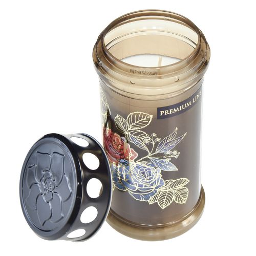 Produkt Znicze motywacyjne świece kwiaty Ø7,5cmW16,5cm 3 dni 3 szt