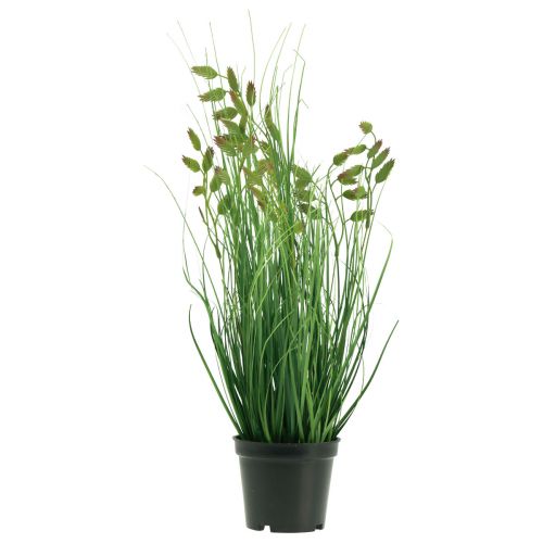 Quaking Grass Sztuczna trawa Sztuczna roślina doniczkowa 36cm