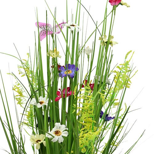 Produkt Kiść trawy z kwiatami 73cm