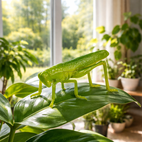 Produkt Konik polny zielony 11cm 1 szt