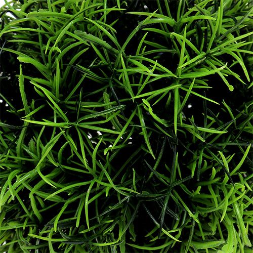 Floristik24 Kula trawiasta zielona kula dekoracyjna sztuczna Ø15cm 1 szt