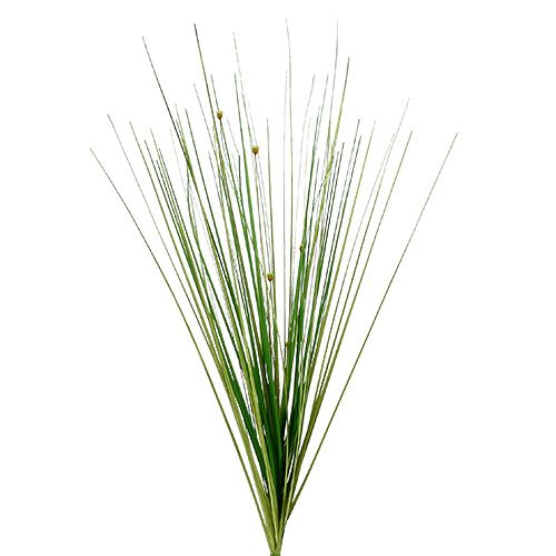 Gałązka trawy z kwiatami 58cm Zielona 6szt