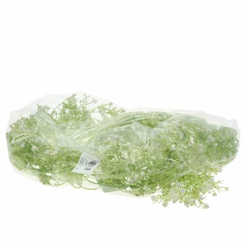 Floristik24 Girlanda Gypsophila Biała 180cm