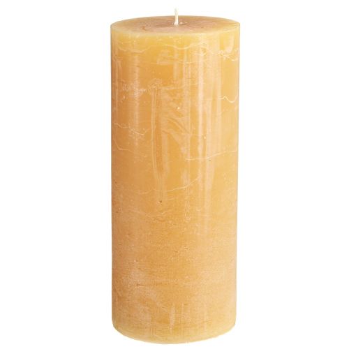 Produkt Świece duże w miodowych świecach słupowych 85mmx200mm 2 szt
