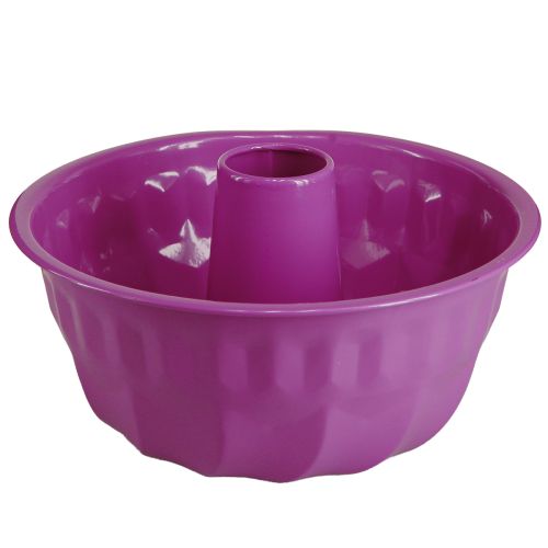Produkt Forma do ciasta typu Bundt metalowa ozdobna forma do ciasta fioletowa Ø23cm W12cm