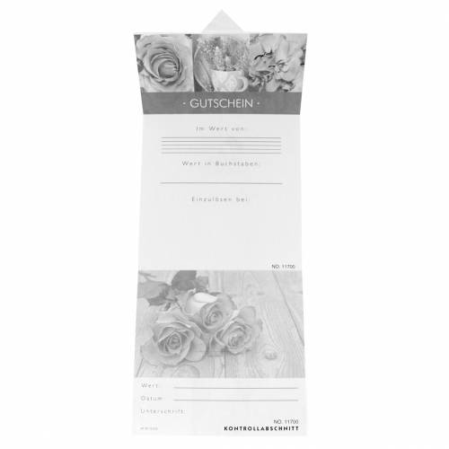 Produkt Karta podarunkowa róż liliowy + koperta 1szt