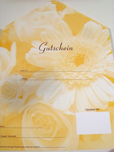 Floristik24 Vouchery Motif Gerbera