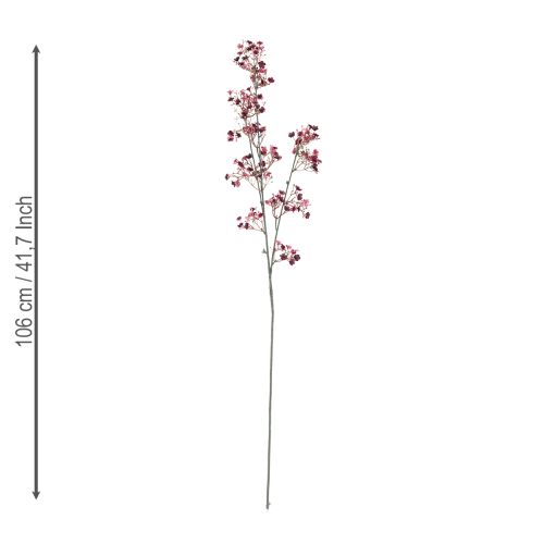 Produkt Gipsówka Sztuczna Gipsówka Bordeaux 106cm 2szt