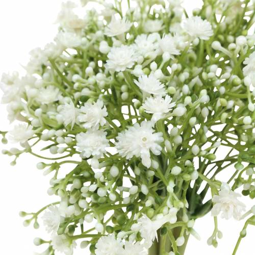 Produkt Gypsophila sztuczna łyszczec w pęczku biała W28cm 6szt