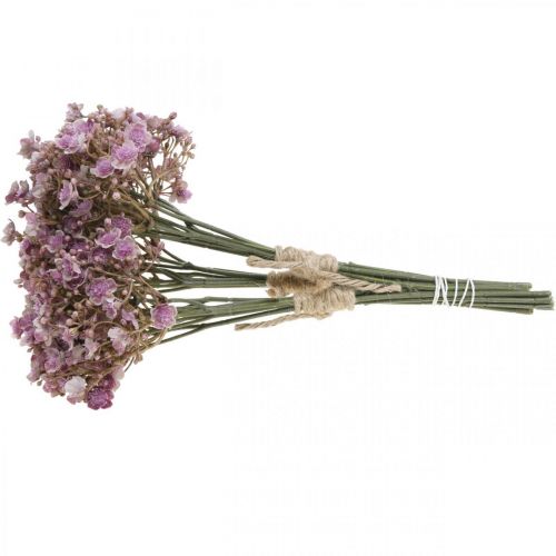 Floristik24 Gypsophila sztuczna fioletowa dekoracja jesienna 29,5cm 18szt