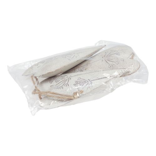 Floristik24 Dekoracja wisząca dekoracyjne serca vintage dekoracja metalowa 11x7,5cm 3szt