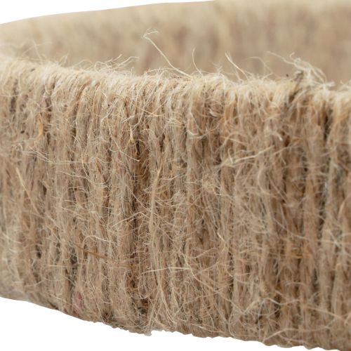 Floristik24 Dekoracja wisząca dekoracja ścienna dekoracja w stylu Boho wstążka jutowa Ø30cm