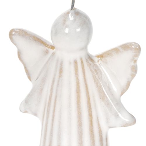 Aniołek figurka dekoracyjna do zawieszenia na choinkę 8cm 4szt | Floristik24.pl