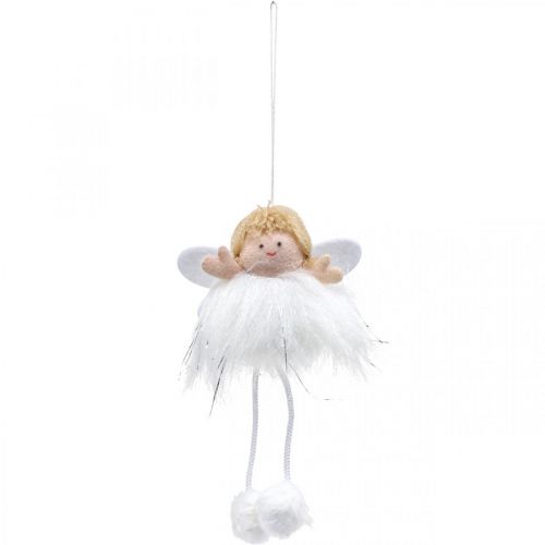 Floristik24 Zawieszka aniołek, dekoracja świąteczna do zawieszenia wys. 12cm 4 sztuki