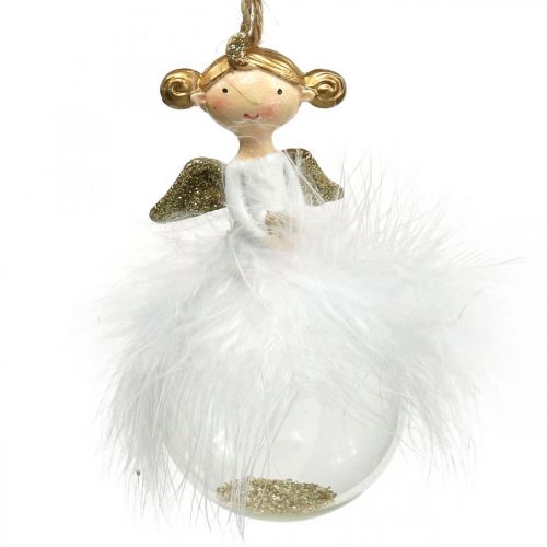 Świąteczny aniołek Ozdoby choinkowe wys. 11,5 cm Ø6 cm