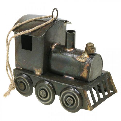 Produkt Ozdoby choinkowe Lokomotywa Bożonarodzeniowa metalowa W7,5cm